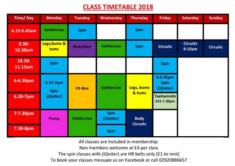 Class Timetable